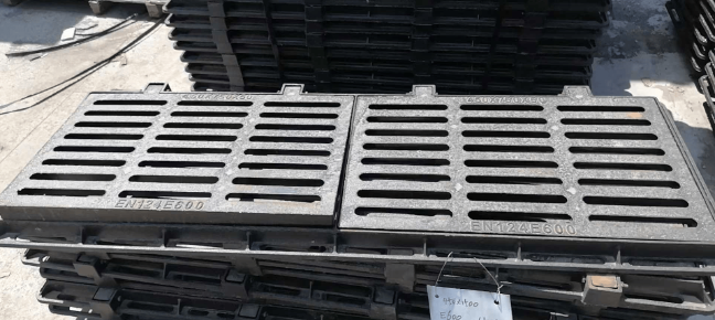 钦州球墨铸铁连体双篦展示